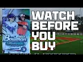 WATCH BEFORE YOU BUY 2022 BOWMAN PLATINUM