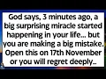 Lagu 🧾God says, 3 minutes ago, a big surprising miracle started happening in your life, but you are..