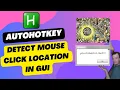 AutoHotkey v1 v2 - Where Did The User Click In The GUI MouseGetPos