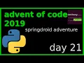 advent of code 2019 - day 21 python