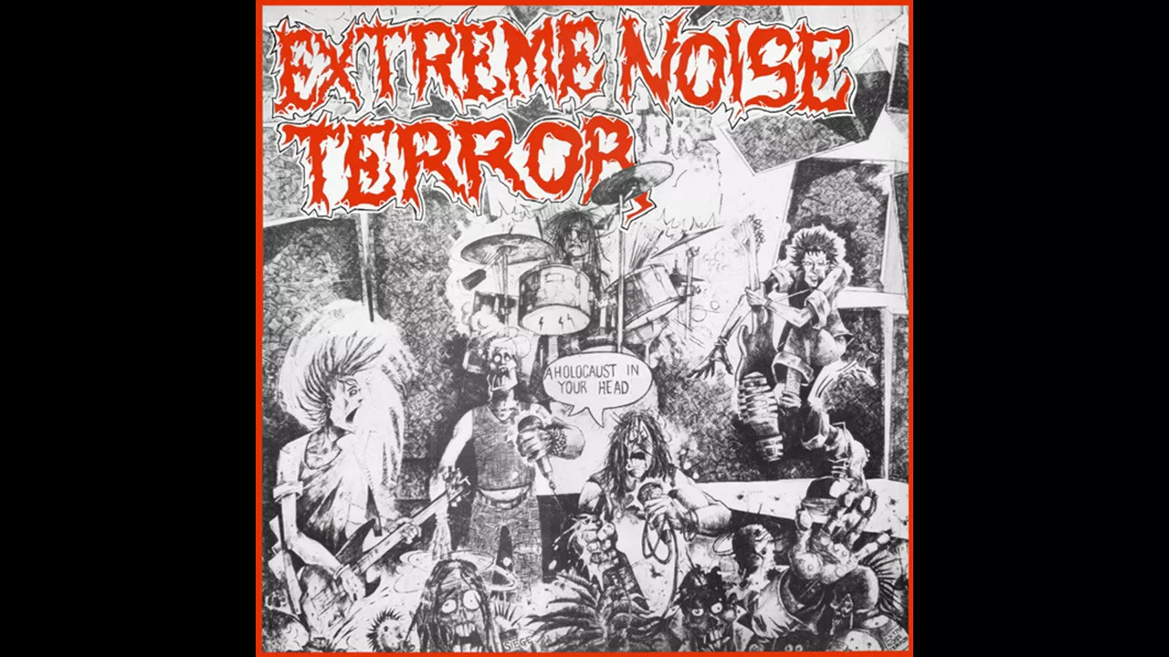 EXTREME NOISE TERROR - "A Holocaust In Your Head" (1989 - original vinyl recording - FULL ALBUM)