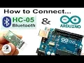Bluetooth Module HC-05 with Arduino Connections Coding tutorial