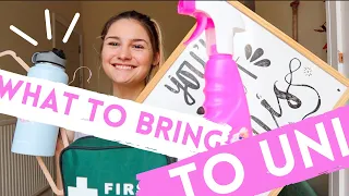 EVERYTHING to PACK for UNIVERSITY! No. 79