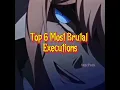 Top 6 Most Brutal Danganronpa Executions  #danganronpa #anime #edit #danganronpav3 #junkoenoshima