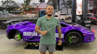 CORRI PERIGO COM A LAMBORGHINI 