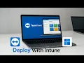 Deploy TeamViewer Using Microsoft Intune