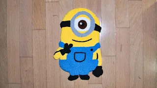 Tufting a Stuart Minion Rug