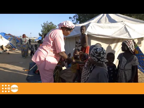 Midwives are caring for displaced pregnant women in Chad