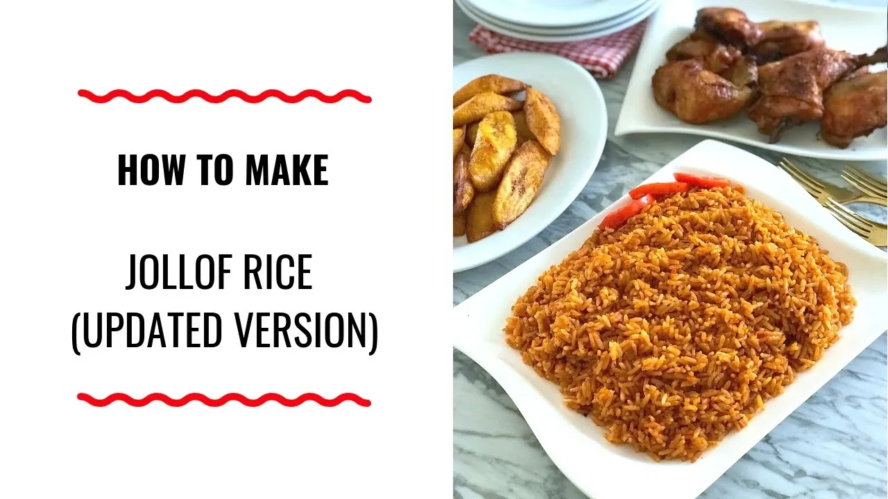 HOW TO MAKE JOLLOF RICE (UPDATED VERSION) - HOLIDAY SERIES - ZEELICIOUS FOODS