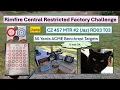 CZ 457 MTR June RD 03 T03 Rimfire Central Restricted Benchrest Challenge 50 Yards ACME Target
