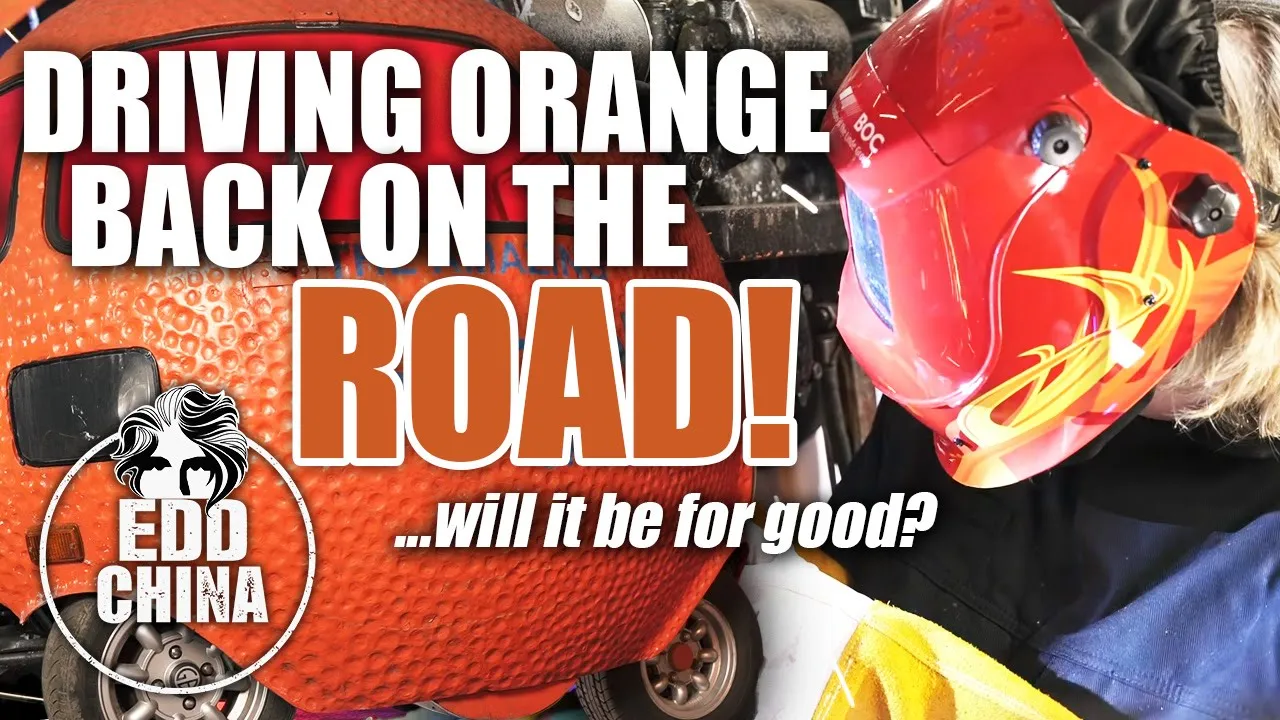 My Driving Orange Is BACK ON THE ROAD! | Workshop Diaries | Edd China