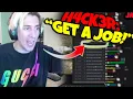xQc HACKED Hacker Tells Him To Get a Job