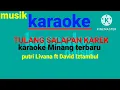 Download Lagu tulang salapan karek karaoke Minang terbaru putri Livina ft David Iztambul karaoke musik