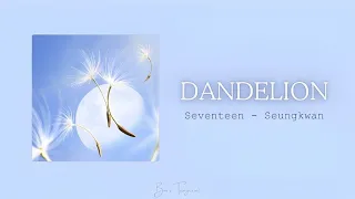 Download [INSTRUMENTAL] SEVENTEEN SEUNGKWAN (세븐틴 부승관)  - DANDELION (민들레) MP3