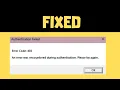 EASY FIX Roblox Authentication failed Error code 403