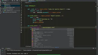 PyCharm Tips Tricks Extracting classes using multiple refactorings