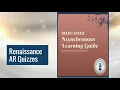 Show students how to take an AR Quiz