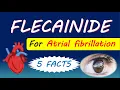 Flecainide for Atrial Fibrillation - 5 things to KNOW