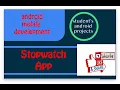 Stopwatch Android project