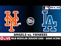 NEW YORK METS VS LOS ANGELES DODGERS MLB Game Score Radio Play-by-Play