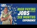 High Paying Jobs With Low Experience 500k A Year