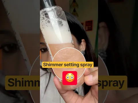 ✨ Shimmer Setting Spray for a Glowing, Long-Lasting Makeup Look �