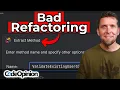I d rather read 50 lines than Extract Method Refactoring