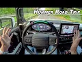 Hummer EV Road Trip! - Actually Living with the 1000hp Edition 1 (POV Binaural Audio)