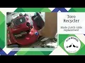 Subscriber request Toro Recycler clutch cable replacement How I did it