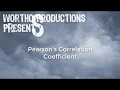 Using Excel to find Pearson s Correlation Coefficient by hand