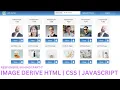 P-7 IMAGE DERIVE HTML CSS JAVASCRIPT PROJECT IN HINDI Justforcode