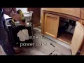 how to install dishwasher