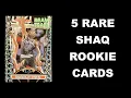 5 Rare and Collectable Shaquille O Neal Rookie Cards