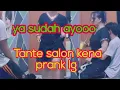 prank Tante salon malah jadi beneran