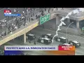 Download Lagu ICE protests turn violent in Los Angeles - Live KTLA team coverage