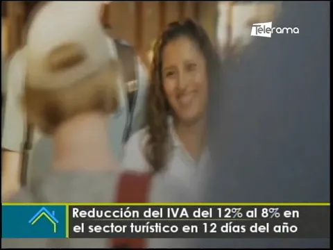Reducción del IVA del 12% al 8% en el sector turístico en 12 días del año
