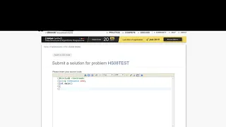 code chef practice beginner ATM problem HS08TEST in cpp