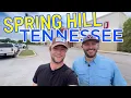 Living in Spring Hill Tennessee Spring Hill VLOG Tour Spring Hill Tennessee Real Estate