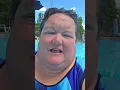At the pool Lesley Cooks and Bakes