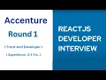 Accenture React JS Interview 2025 My ReactJS Interview Experience Tips and Mistakes to Avoid