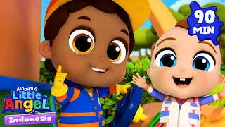 Roda Di Truk | Little Angel Bahasa Indonesia | Kartun dan Lagu Anak