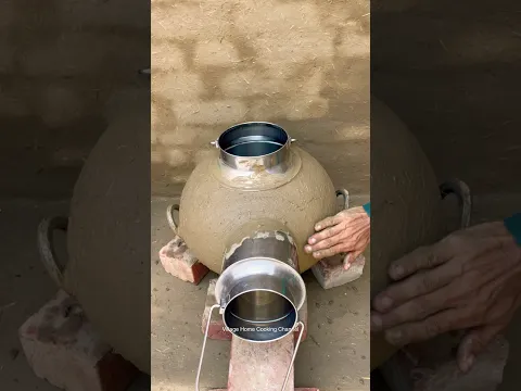 Traditional clay stove | clay oven design mud kitchen design #clayoven #clay #outdoorcooking #chulha