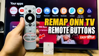 How to Remap Onn Google TV Remote Buttons to Open Any App
