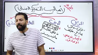 اساليب التفكير الإنساني اولى ثانوى 2025 