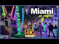 Download Lagu 【4K】WALK Ocean Drive at night MIAMI South Beach travel vlog