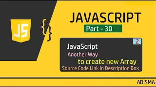 JavaScript Another Way to Create new Array Tutorial For Beginners in Hindi Adisma