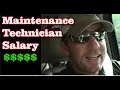 Maintenance Technician Salary