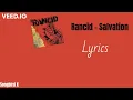 Rancid - Salvation (Lyrics)