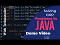 OOP Problem Solving Step by Step Demo