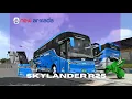 Download Lagu SHARE \u0026 REVIEW ‼️ MOD BUSSID SKYLANDER R25 MERCY 1626 SINGLE GLASS